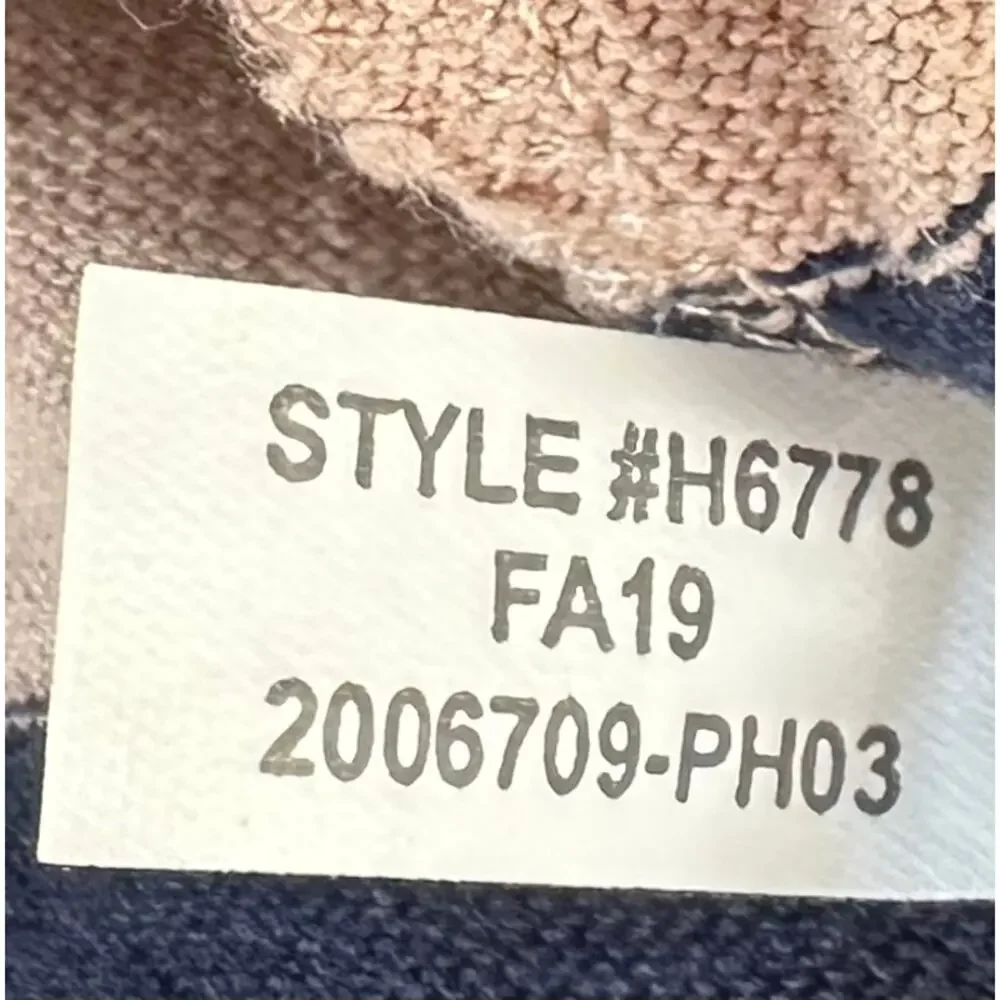 J. Crew Classic Mariner Cloth Boatneck T-Shirt in Stripe Tan H6778 Size XXS